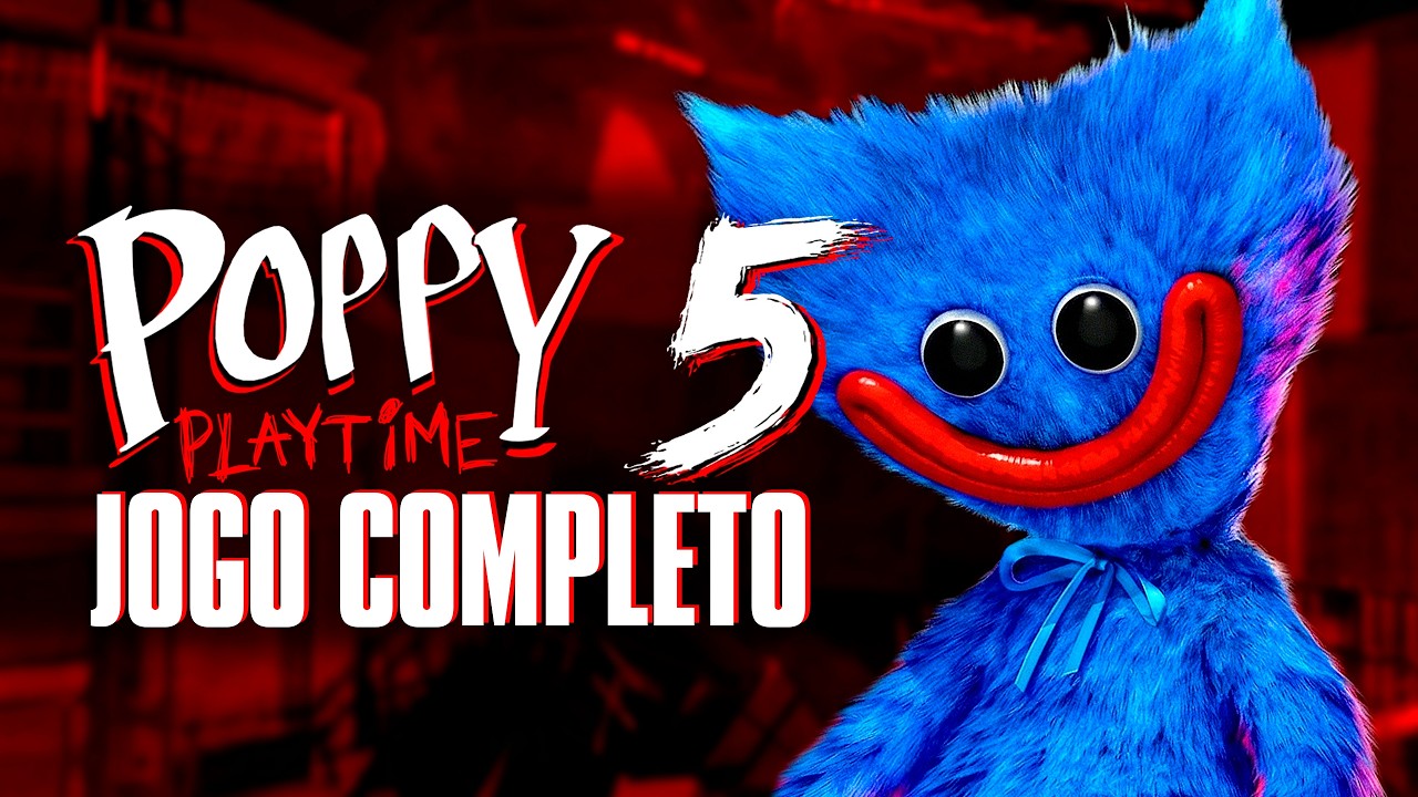 Poppy Playtime Chapter 5 - JOGO COMPLETO com DUBLAGEM em Português