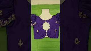 boat neck blouse design 271025/latest blouse design/easy blouse design #blouse #fashion #shorts