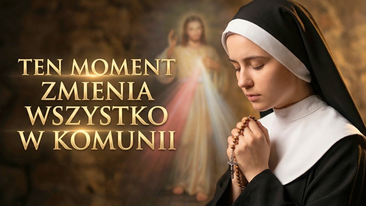 ŚWIĘTA FAUSTYNA UJAWNIA: ten moment podczas Komunii decyduje o twojej łasce