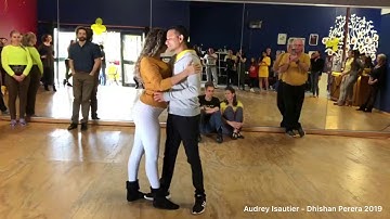 Audrey Isautier & Dhishan Perera Zouk demo 2019