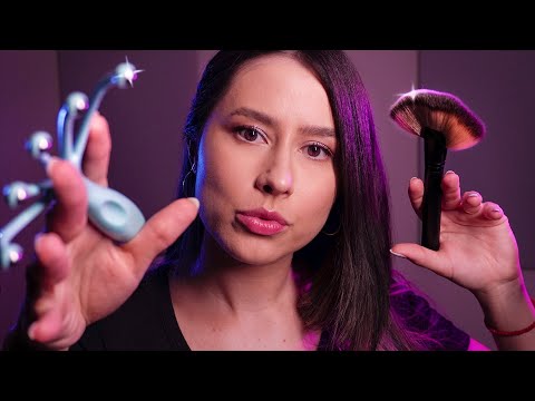 ASMR Perfect visual triggers to fall asleep ✨ Plucking, camera brushing, layered sounds, +