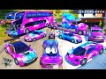 Stealing GALAXY SuperCar&#39;s with Franklin in GTA 5!