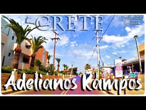 🇬🇷Crete, Adelianos Kampos Road Trip 2022, Greece - Kréta, Adelianos Kampos