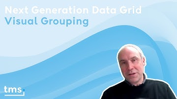 Next Generation Data Grid - Visual Grouping