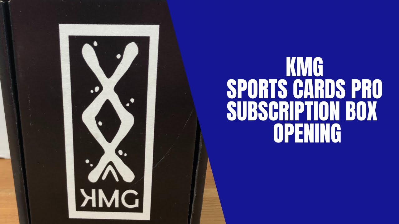 Opening a KMG Sports Cards Pro Subscription Box YouTube