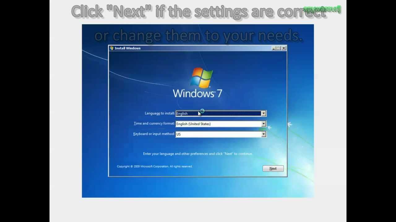 How to install Windows 22 (clean or reinstall) - simple & easy! HD (tutorial  - howto)