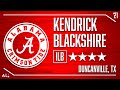 Alabama 2021 Signee: Kendrick Blackshire