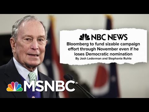 Mike Bloomberg’s Campaign To Troll Trump Until Election Day | Deadline | MSNBC