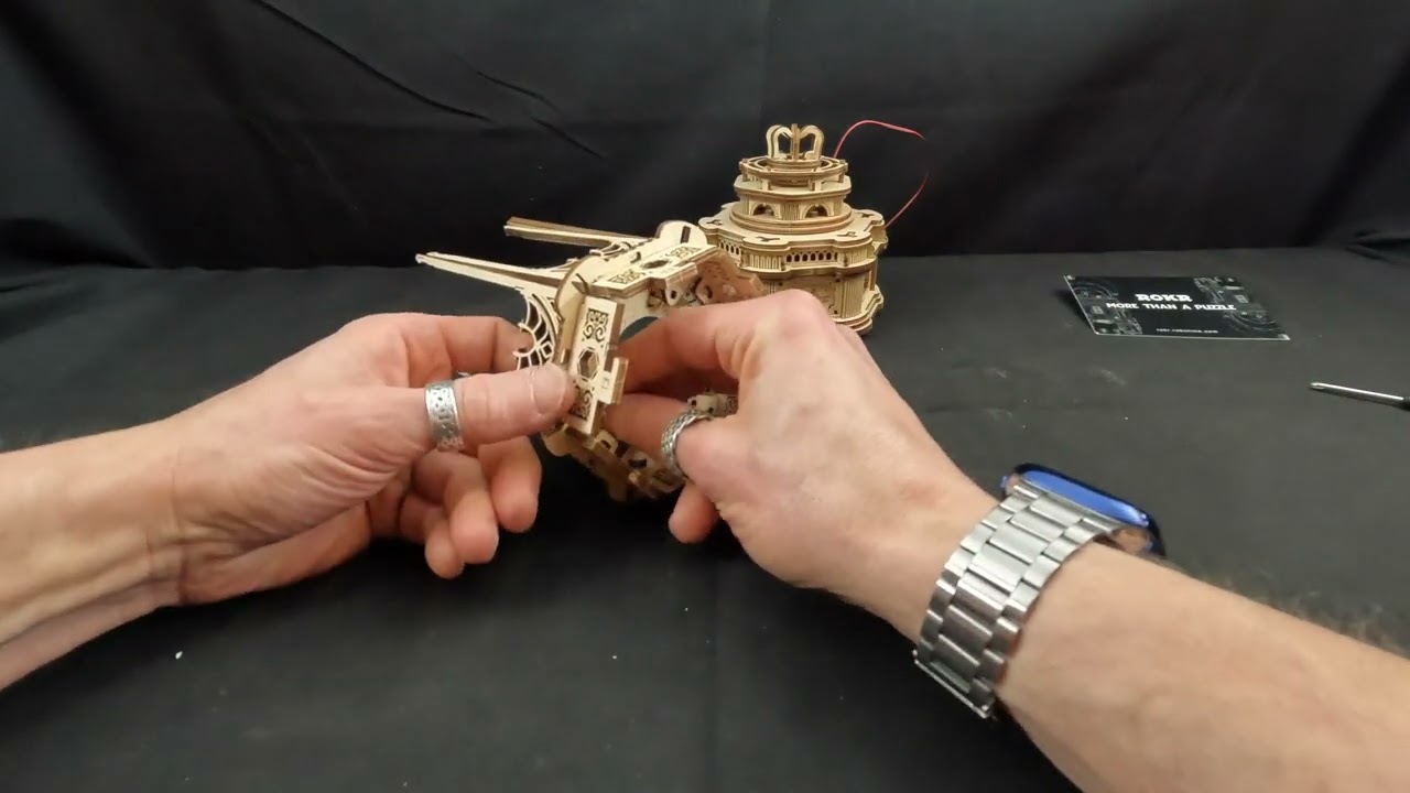 ROKR Victorian Lantern Assembly Part 2 (steps 3-5)