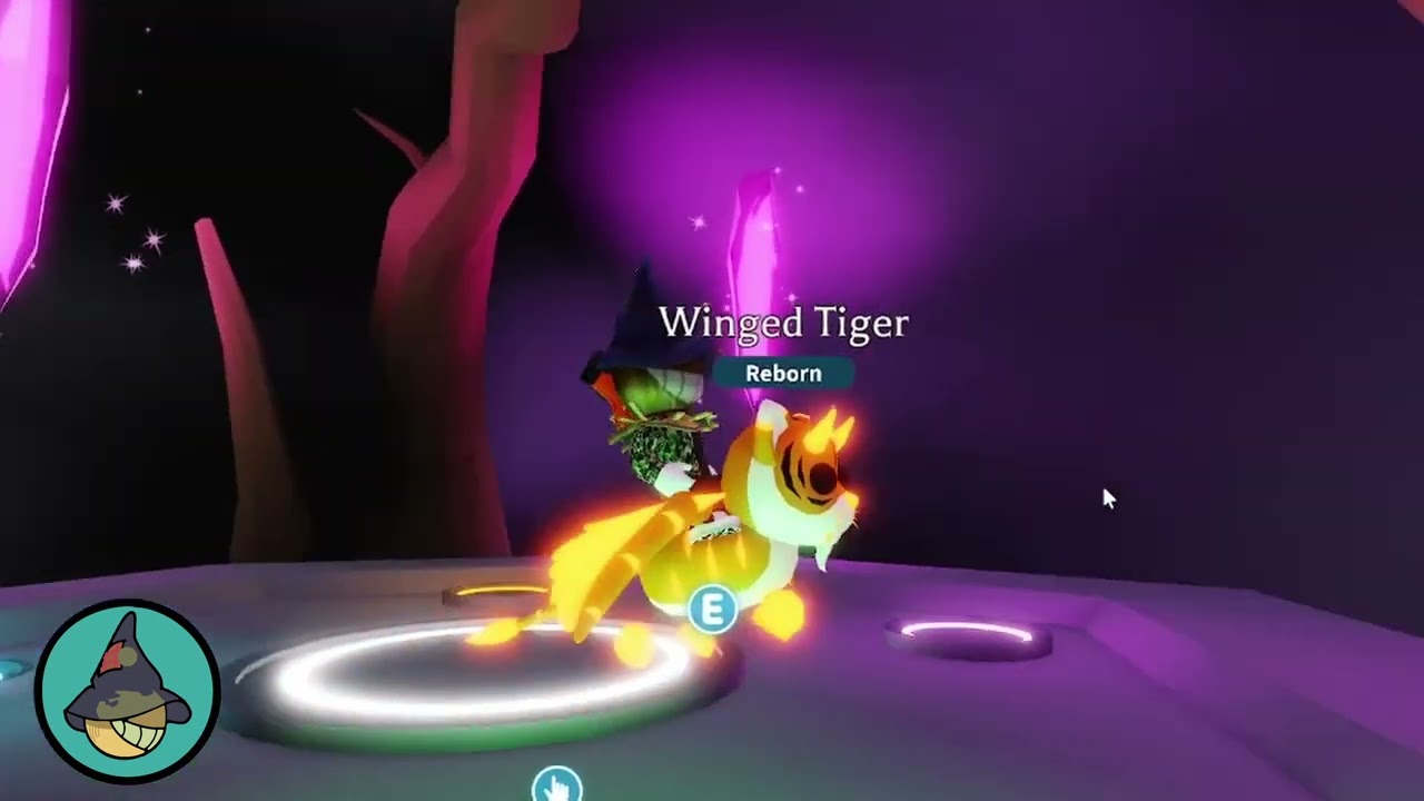 Neon winged tiger Adopt Me