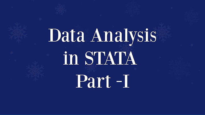 Data Analysis in STATA: Part 1 (Generate, Reshape, Char, rUniform)