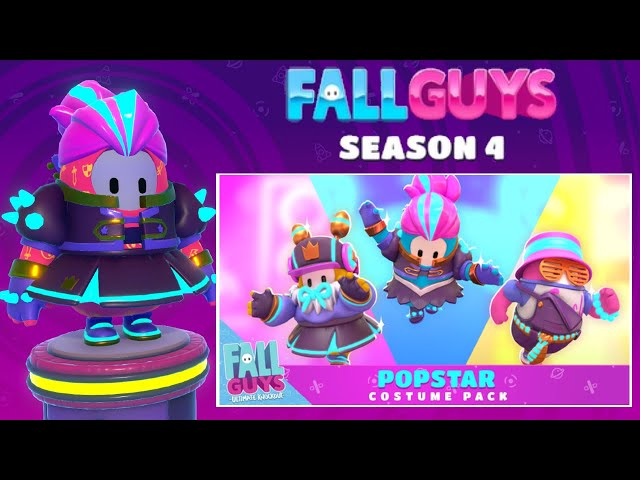 Fall Guys : Ultimate Knockout + Popstar Pack Bundle Steam