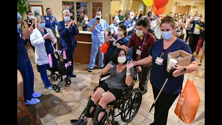Melissa Meza returns home after 60 days in hospita...
