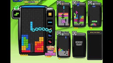 【Tetris Battle】 Arena FST - 6 games - 241 lines sent (2018/10/7)