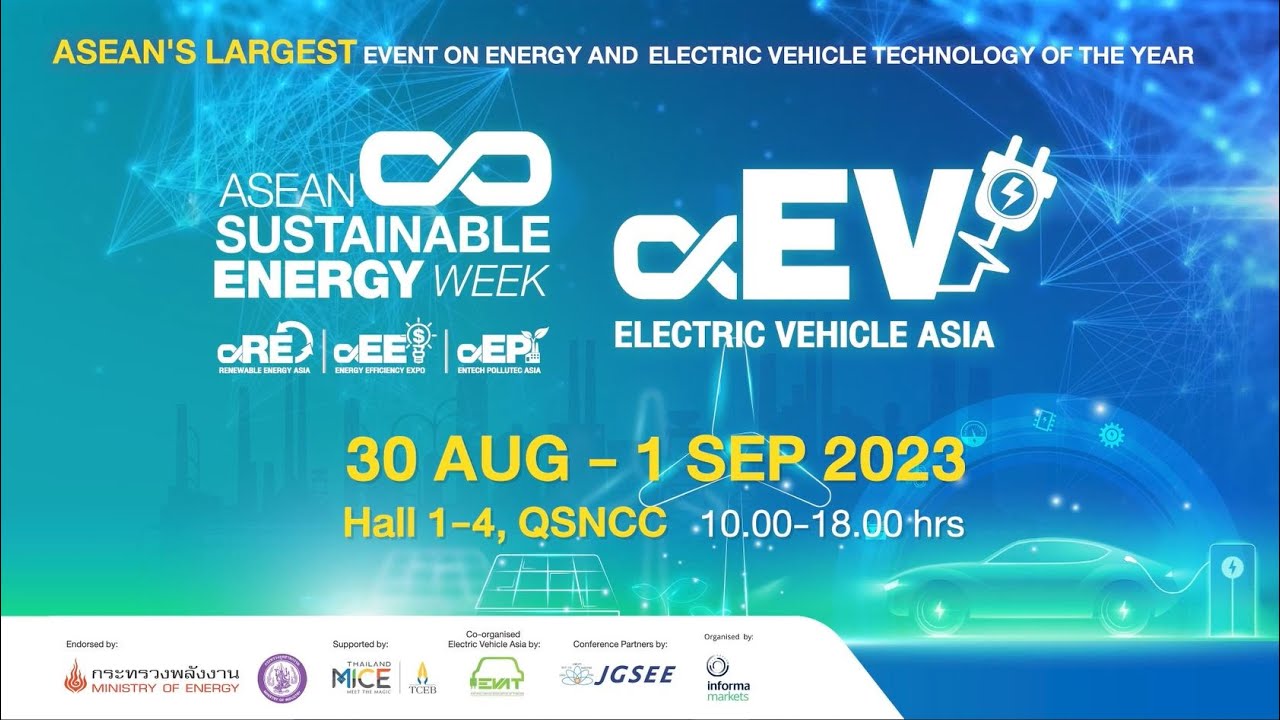 ASEAN Sustainable Energy Week & Electric Vehicle Asia 2023 Official