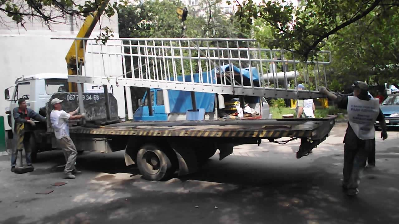 Установка пандуса - YouTube