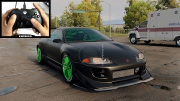 NFS Unbound | Mitsubishi Eclipse | Xbox Wireless Controller gameplay