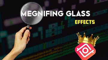 megnifing glass effect using inshot || how to use magnifying 🔍 glass effect