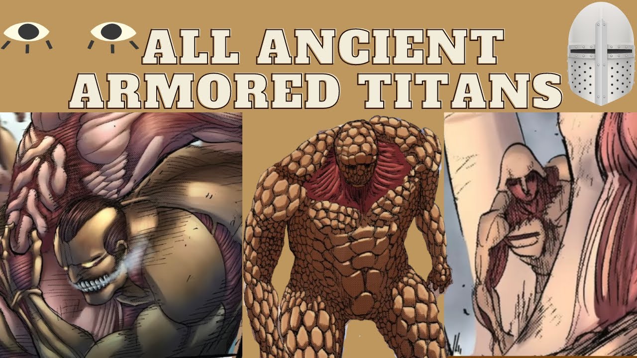 All ATTACK TITANS in History EXPLAINED - Ancient Titans