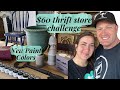 We spent 60 at the thrift store  paint challenge  new paint colors   reselling for profit