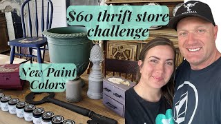 We spent $60 at the Thrift Store - Paint Challenge + New Paint Colors! - Reselling for profit