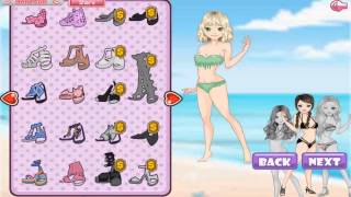 Tropical Fashion Models 2 - Free mobile Dress up Game Tutorial for funny little ladies screenshot 5