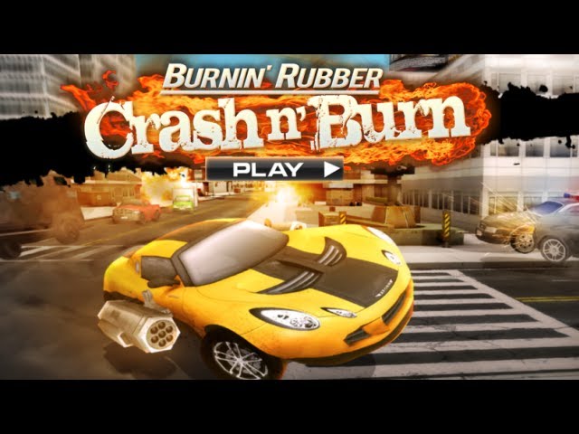 Burnin' Rubber Crash 'n Burn - Cool 3D car driving game