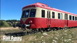 Spectacular train journey along French rivers and mountains in southern France 🇫🇷🚇 - Rail Away 🚞