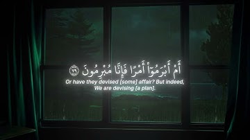 سورة الزخرف الاية 77-80 القارئ ياسر الدوسري #قرآن #allah #islamicvideo