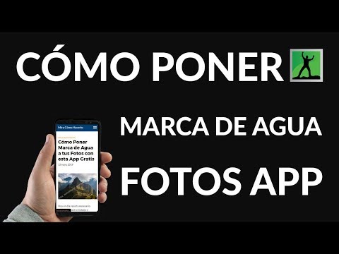 ¿Cómo Poner Marca de Agua a tus Fotos?