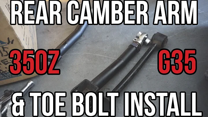 SPL Rear Camber Arm and Spc Toe Bolt Install