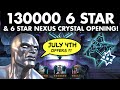 130000 6 Star & 6 Star Nexus Crystal Opening! - Marvel Contest of Champions