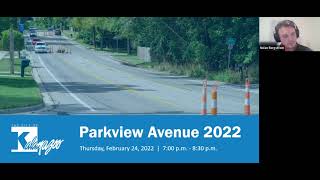 Parkview Avenue Project Meeting, February 24, 2022