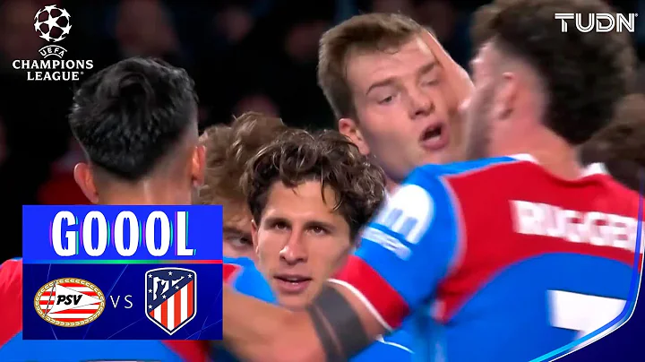 ¡ Ahora Sørloth castiga! - PSV 1-3 Atlético de Madrid | UEFA Champions League - J6 2025-26 | TUDN