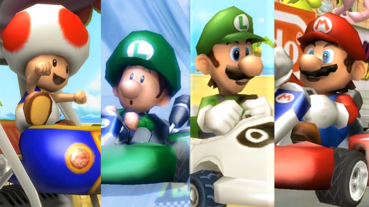 mario kart wii custom characters