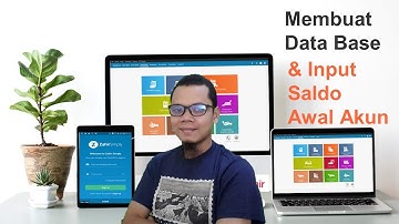 Zahir Accounting 6 | Membuat Database Perusahaan dan Menginput Saldo Awal Akun - Perusahaan Jasa