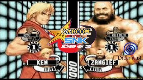 CAPCOM vs SNK SEGA Dreamcast