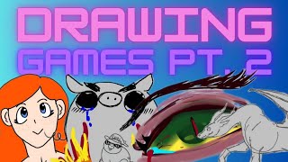 Drawing Games - Part 2 (ft. LunarKittyyy, JadeJacket, and Aloragon)