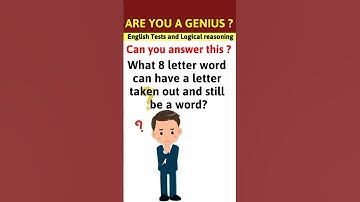 Can you answer this? | Logical Reasoning questions | Riddles | Logical riddles with answers #riddles