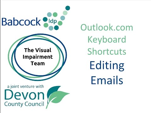 Outlook.com- 12 Keyboard Shortcuts for Editing Emails