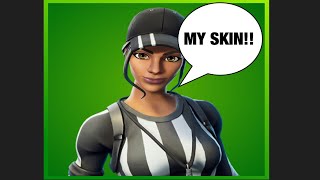 You See The Whistle Warrior Skin Run It Might Be Me