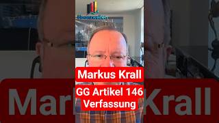 DR. Markus Krall - GG Artikel 146 Verfassung #finanzwelten