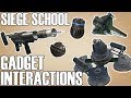 Gadget Interactions and Inconsistencies - Siege School (Rainbow Six Siege)