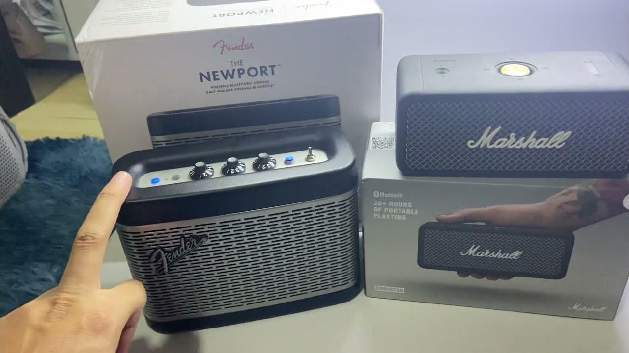 รีวิวลำโพงพกพา Fender Newport Vs Marshall Emberton ราคาต่างกัน เสียง