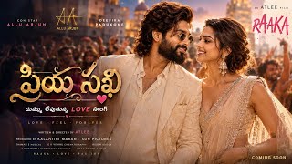 RAAKA Love song | (4k) Trailler | Allu Arjun's | Deepika Padukone | Lyrical Song | new movie 
