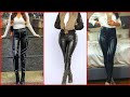 Leather Leggings - Leather Pants - Leather Lookbook 2020 -