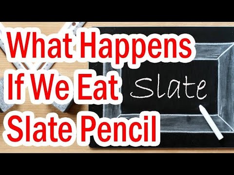 Benefits Of Eating Slate Pencils