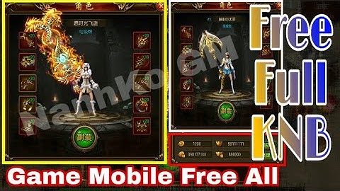Võ Lâm H5 Mobile 2 - Free Full KNB - Max Vip12 - Game Free Full All - Review Game - NanhKo GM