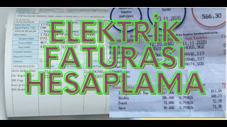 ELEKTRİK FATURASI HESAPLAMA- FATURADA YER ALAN BİLGİLERİ ÖĞRENME screenshot 3