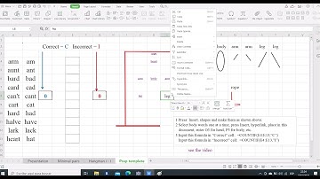 Pronunciation of minimal pairs in excel - the hangman